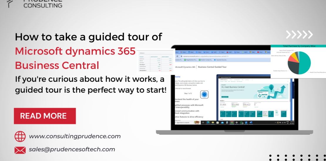 How to take a guided tour of Microsoft dynamics 365 Business Central